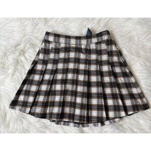 Hollister X-Small Plaid Preppy Academia Skirt NWT